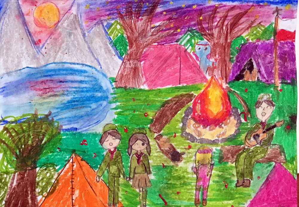 Sukcesy naszych uczennic w konkursie plastycznym „Dzieckiem być”