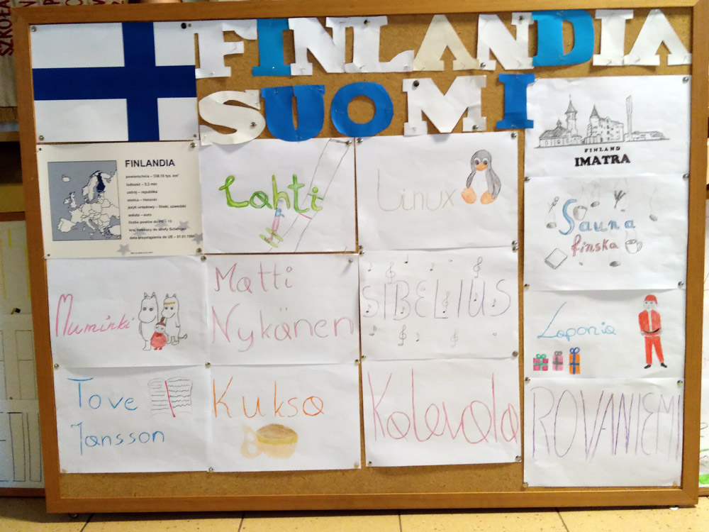 PROJEKT EDUKACYJNY „FINLANDIA- SUOMI”