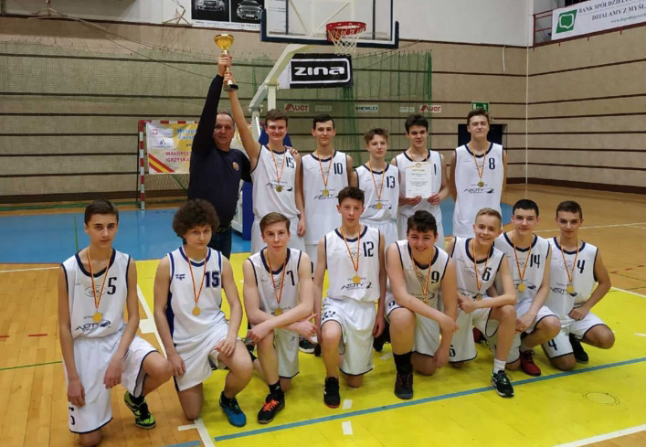 Koszykarze SP 20 Mistrzami Małopolski