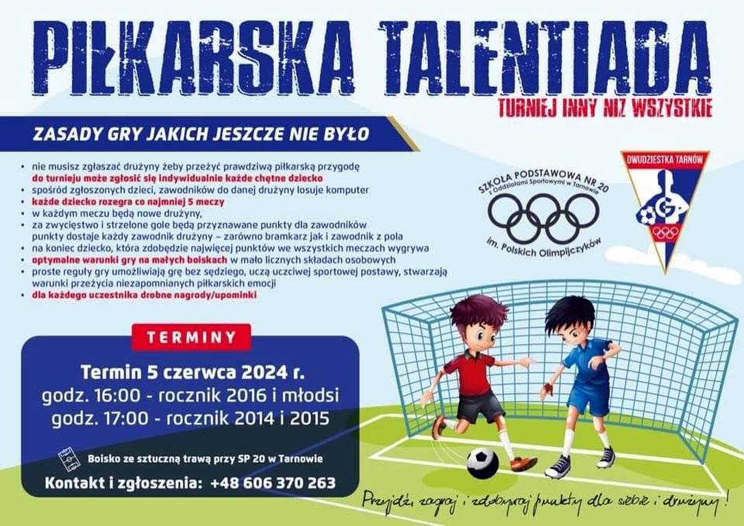 Zapraszamy na wyjątkowy turniej piłkarski!