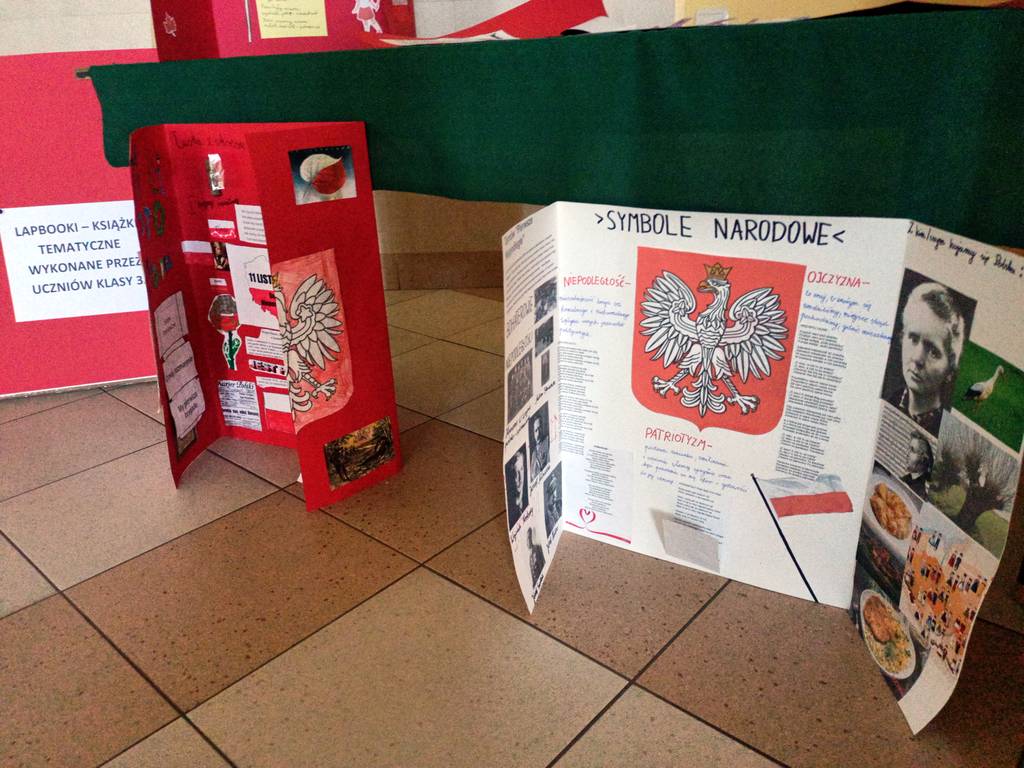 Lapbooki o  Święcie Odzyskania Niepodległości
