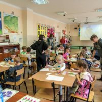 Przedszkolaki z wizytą w świetlicy