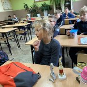 Wyjątkowy gość na lekcji wychowawczej w 4c