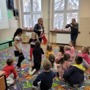 Świąteczne spotkanie z przedszkolakami