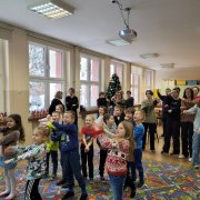 Świąteczne spotkanie z przedszkolakami
