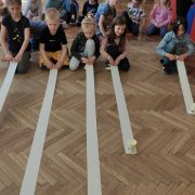 Radosne buzie po wizycie w naszej szkole