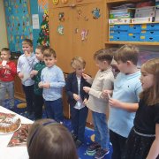 Wigilie klasowe w klasach I-III