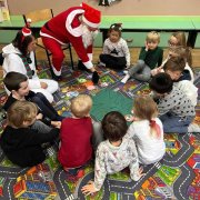 Spotkanie z Mikołajem i Olafem 