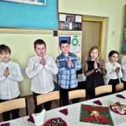 Wigilia klasowa w 2a