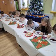 Wigilia klasowa w 2a