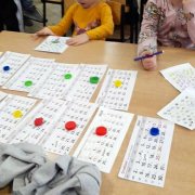 Wizyta przedszkolaków w naszej szkole – „Jesień w przyrodzie”