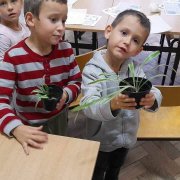 Wizyta przedszkolaków w naszej szkole – „Jesień w przyrodzie”