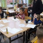 Wizyta przedszkolaków w naszej szkole – „Jesień w przyrodzie”