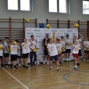 Lekcja siatkówki z gwiazdami