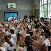 Lekcja siatkówki z gwiazdami